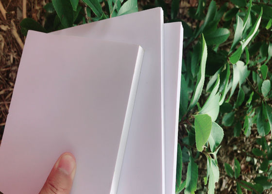 Polyvinyl Chloride Rigid PVC Foam Board 0.55g / Cm3 Density For Furniture Industry